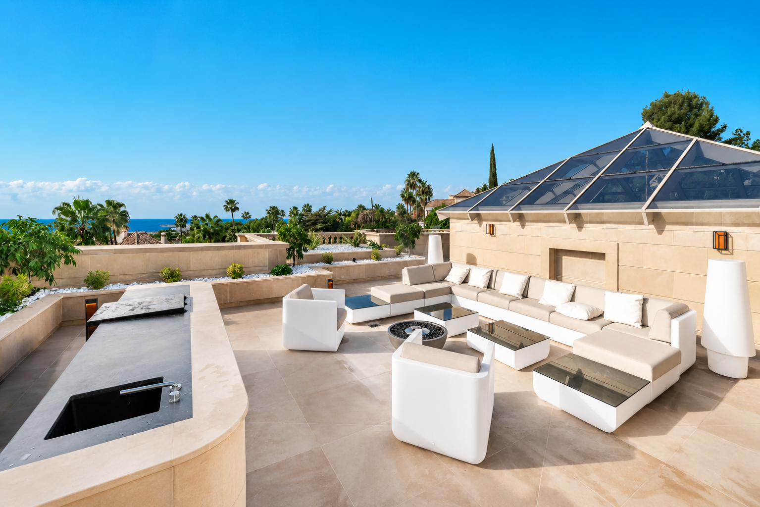 SIERRA BLANCA VILLAS rooftop