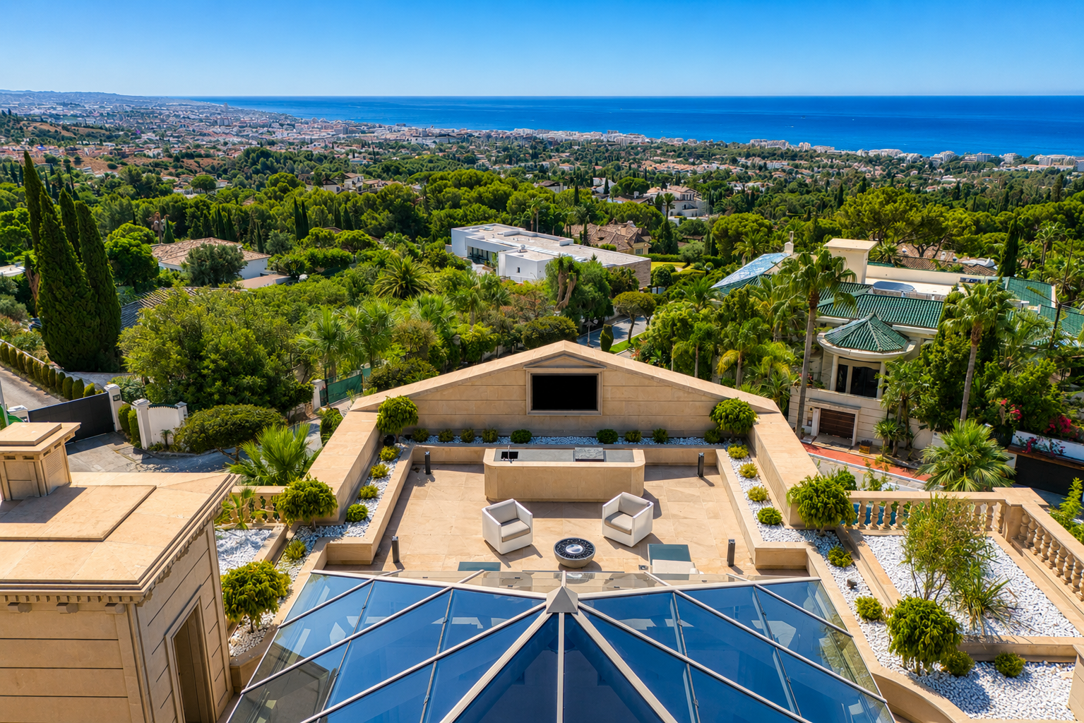SIERRA BLANCA VILLAS rooftop