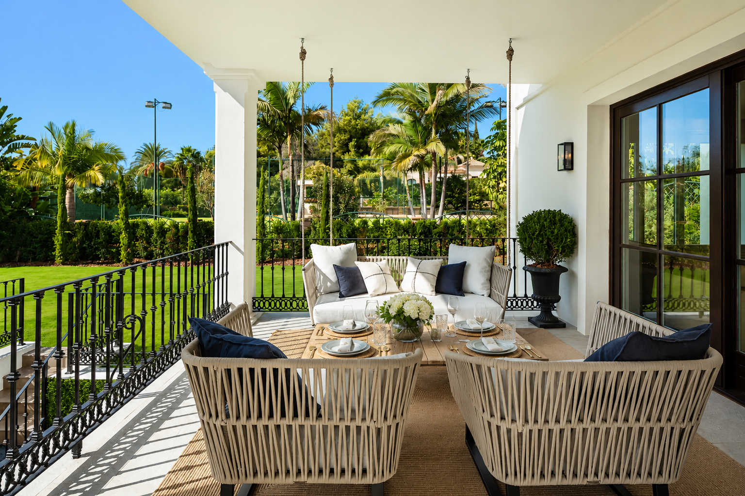 Sierra Blanca Villas. Villa 01. Terrace.